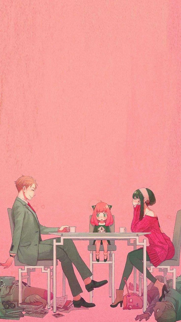 736x1308 Spy X Family Wallpaper