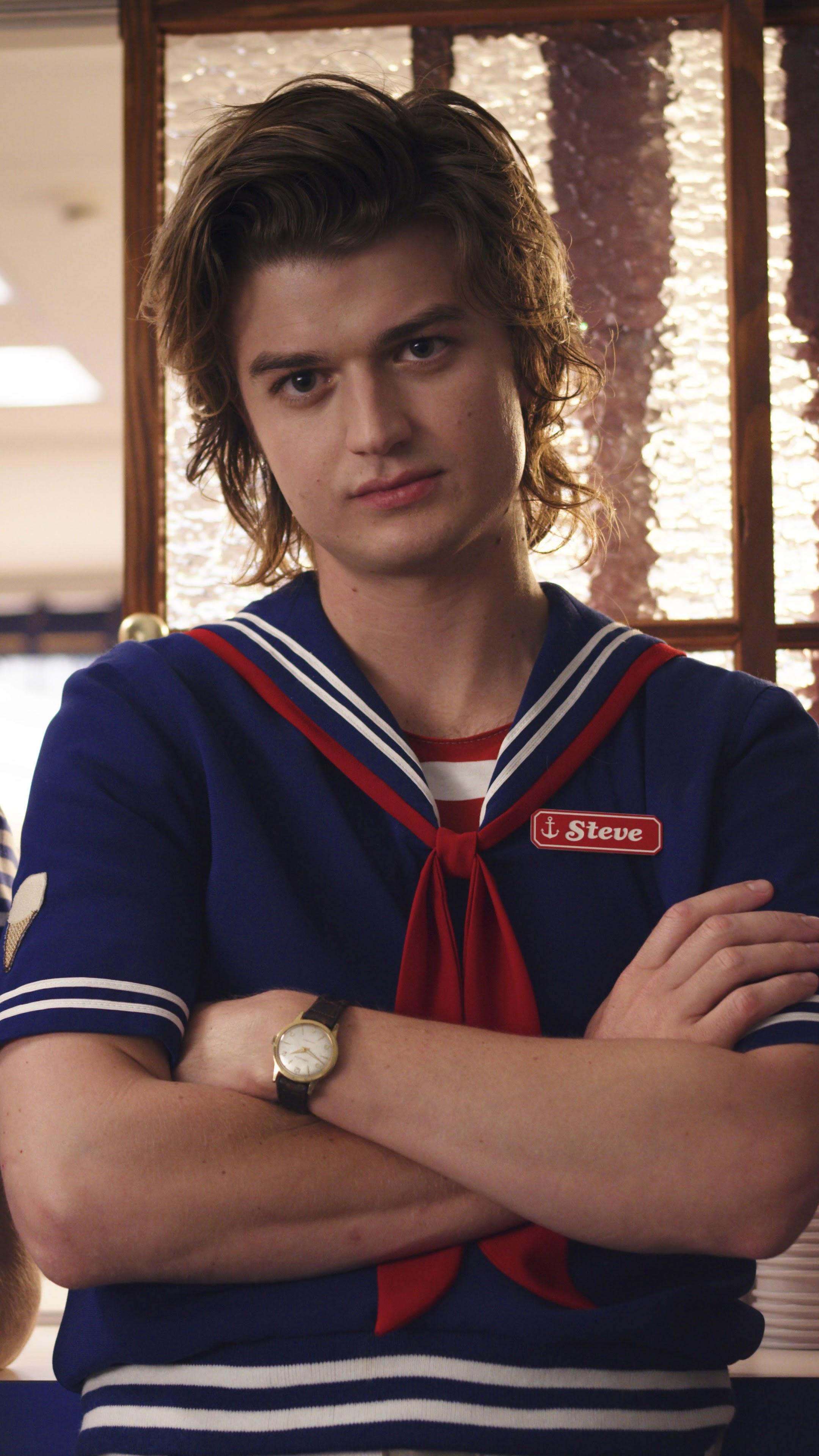 2160x3840 Stranger Things Season 3 Robin Steve Harrington Dustin Henderson Phone iPhone 4K Wallpaper free Download