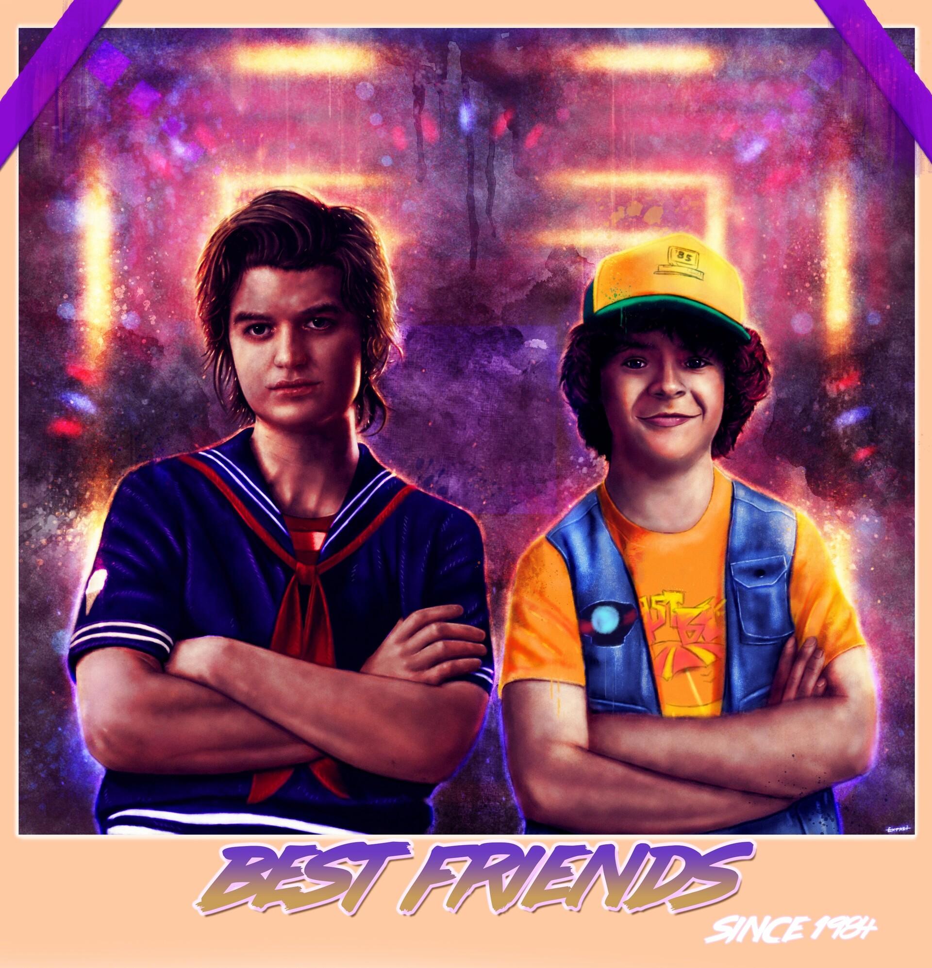 1920x1994 Stranger Things x Dustin