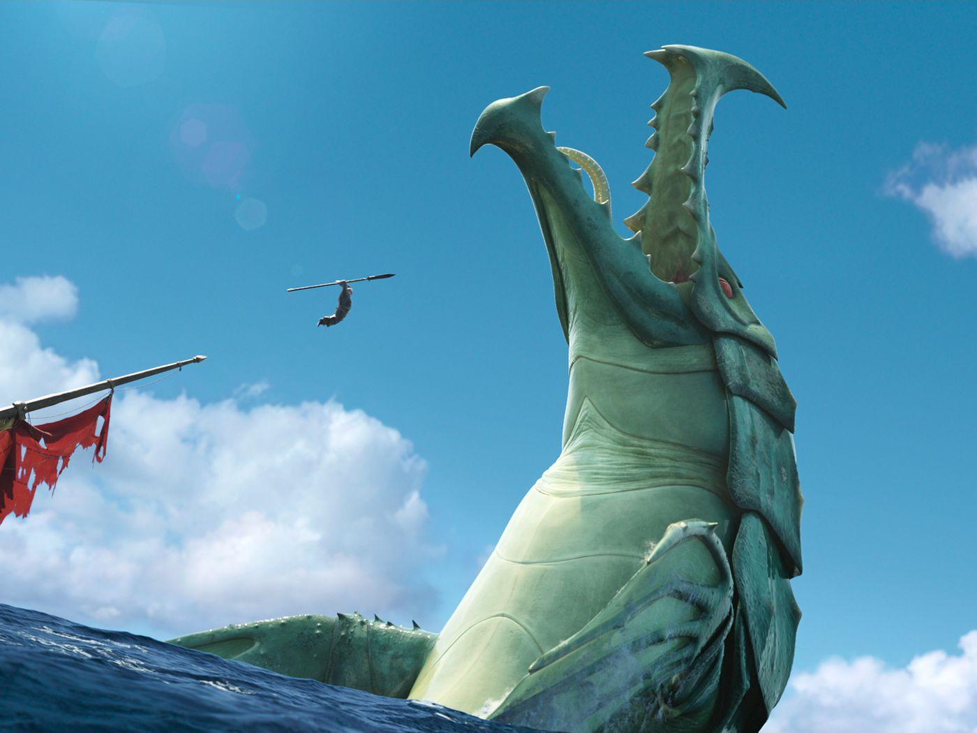 1400x1050 Real World 'wise Monsters' Inspired The Creatures In Netflix's The Sea Beast