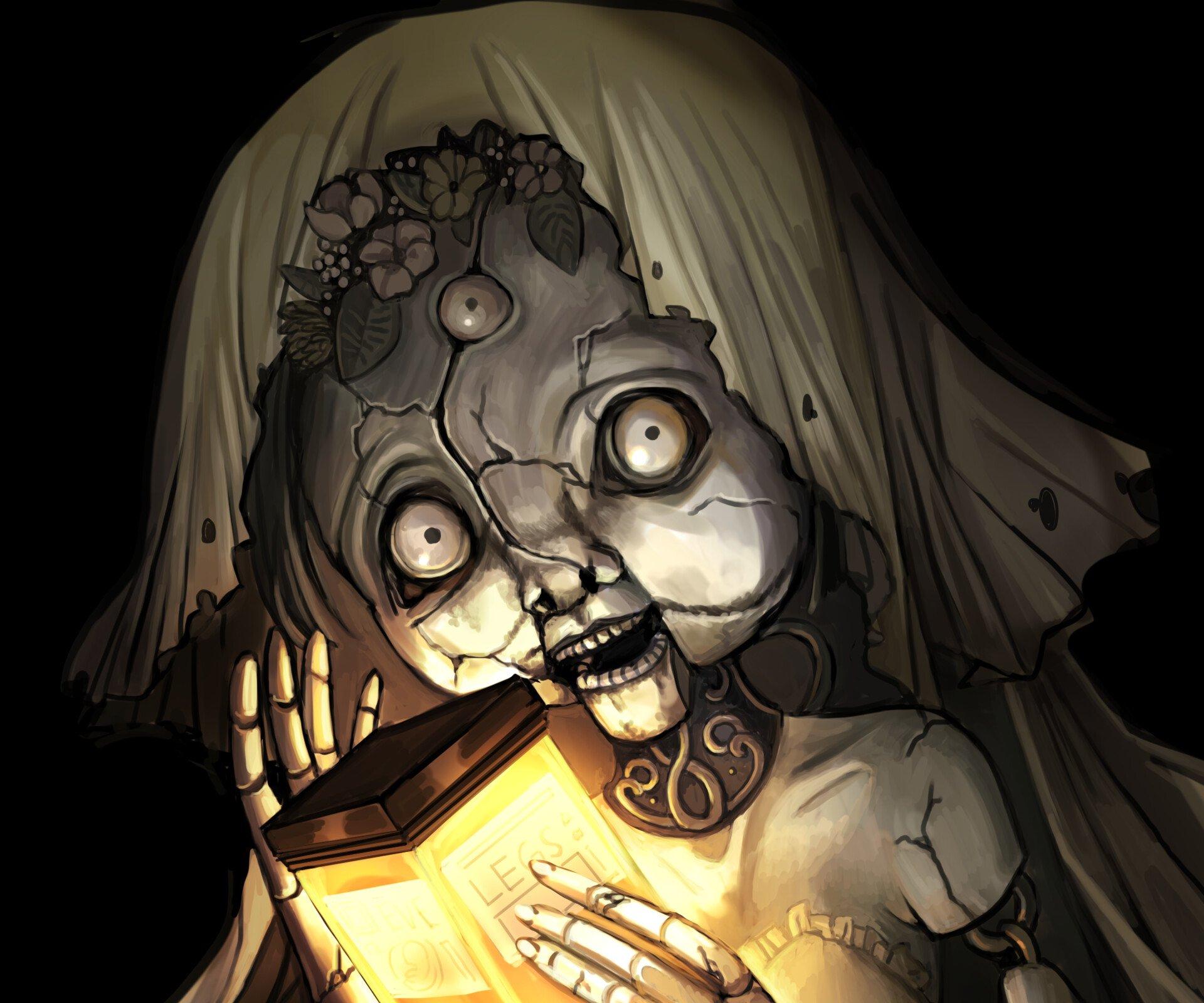 1920x1600 Just a very creepy doll from Resident Evil Village by Kellie O'Sullivan