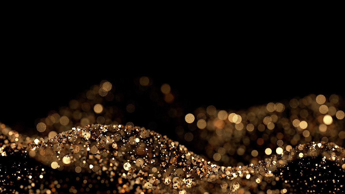 1200x675 Beautiful black background with particles