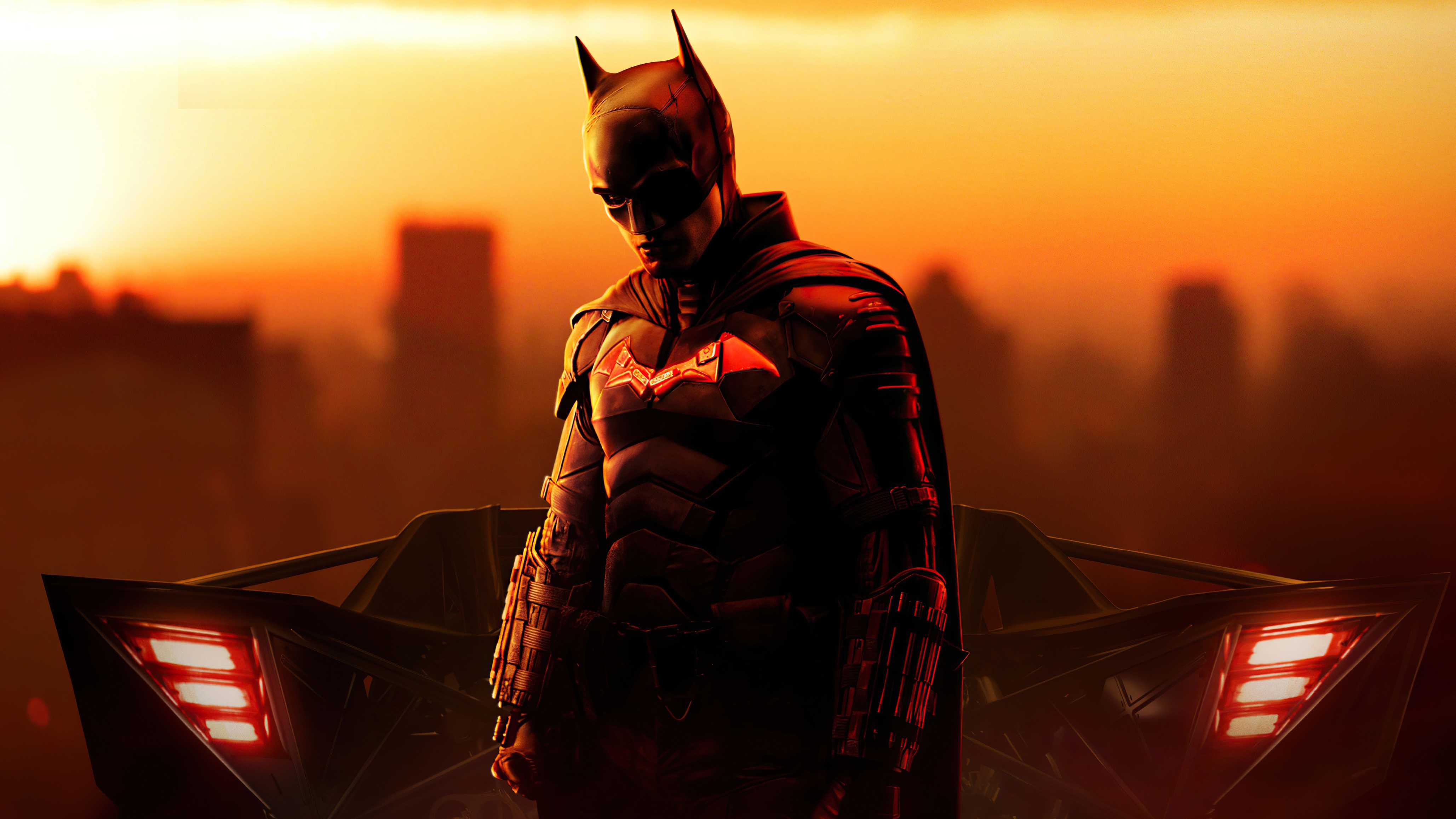 4114x2314 The Batman Logo Wallpaper