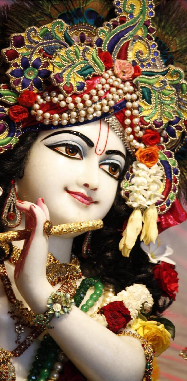 630x1280 Krishna wallpaper