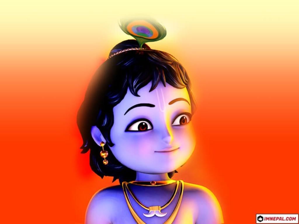 1024x768 Lord Krishna Image HD Wallpaper To Download Free