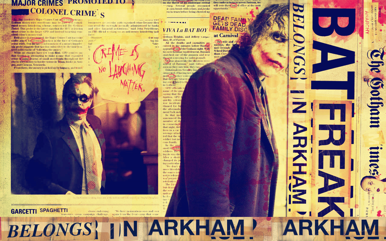 1280x800 The HaHaHa Times Joker Wallpaper