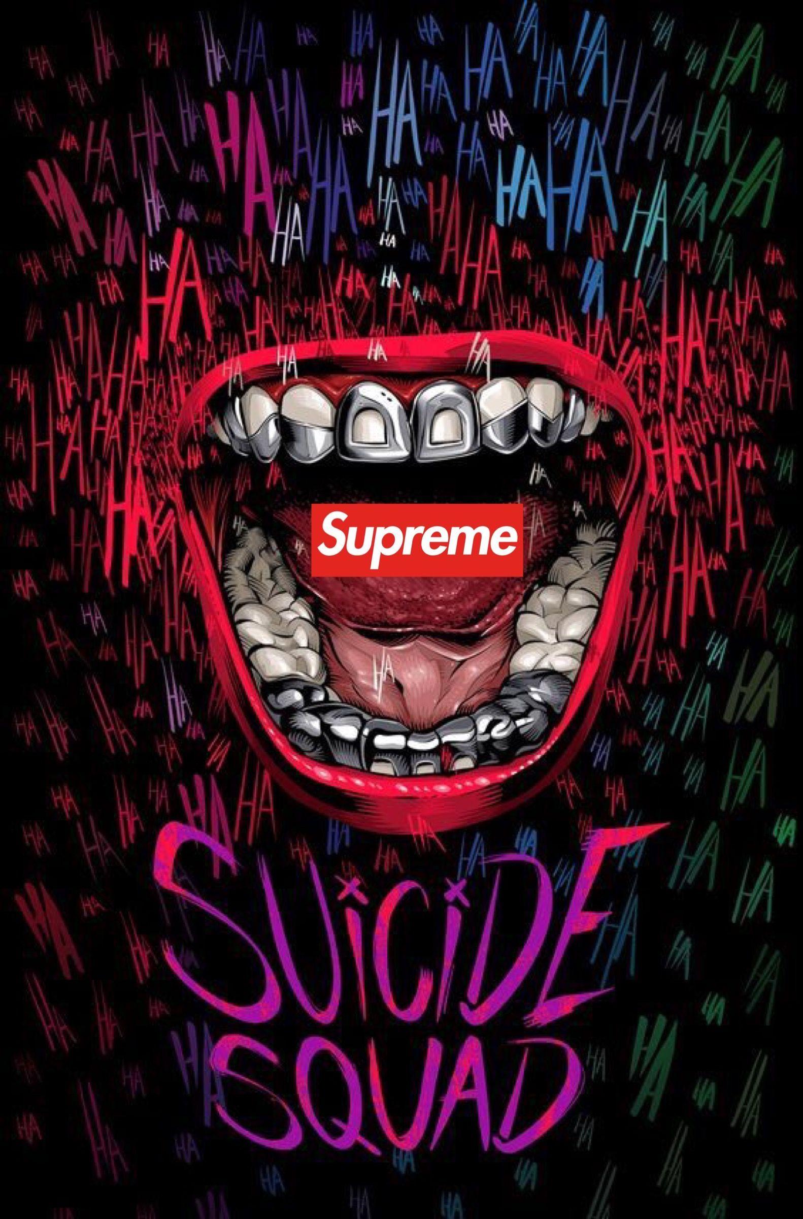 1582x2400 Joker Supreme Wallpaper