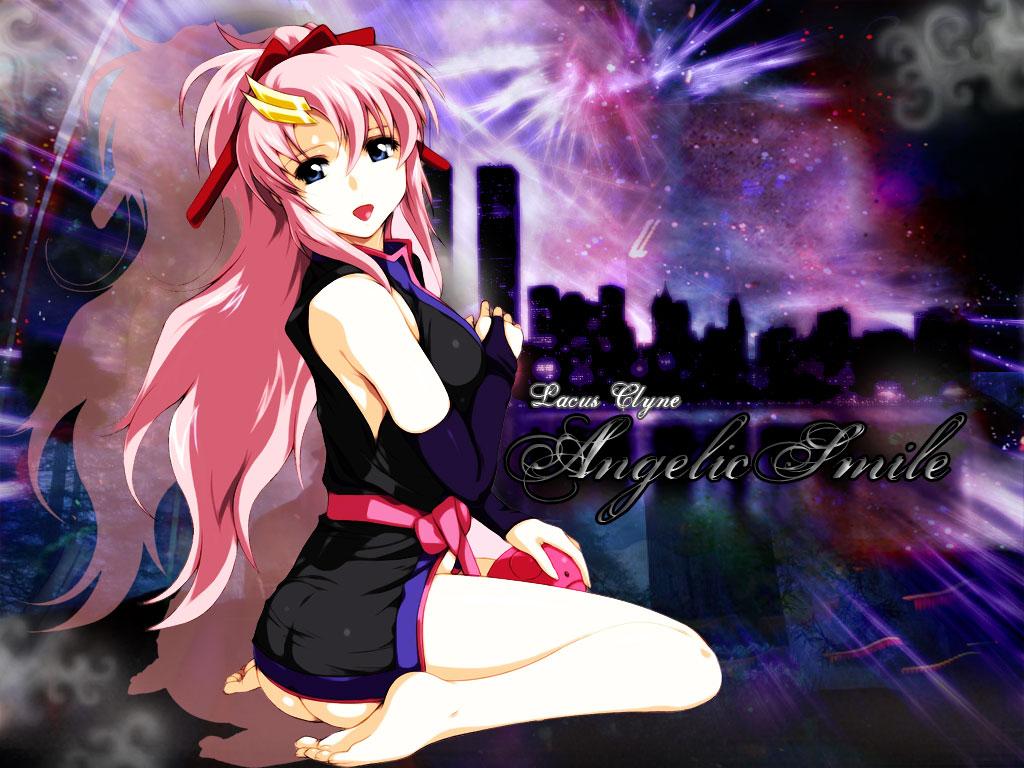 1024x768 Mobile Suit Gundam SEED Destiny Wallpaper: Lacus Clyne