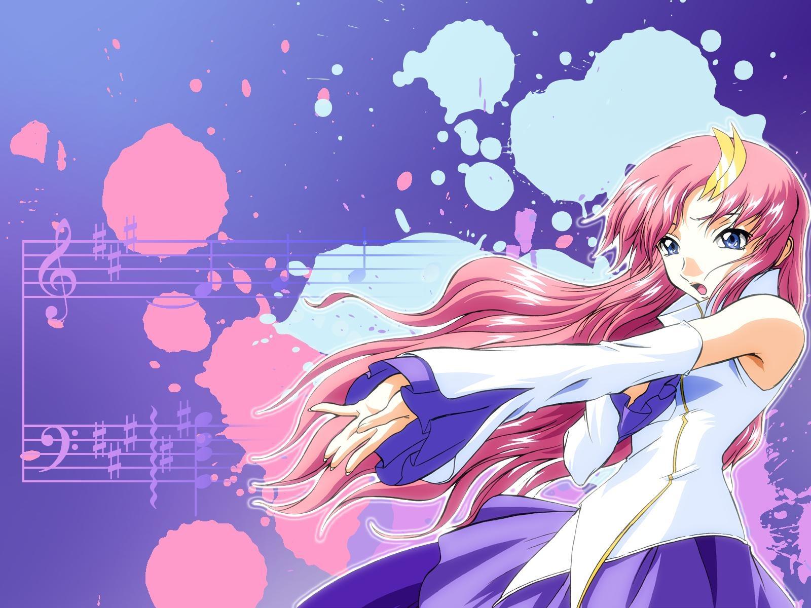 1600x1200 Gundam SEED + Destiny Lacus Clyne