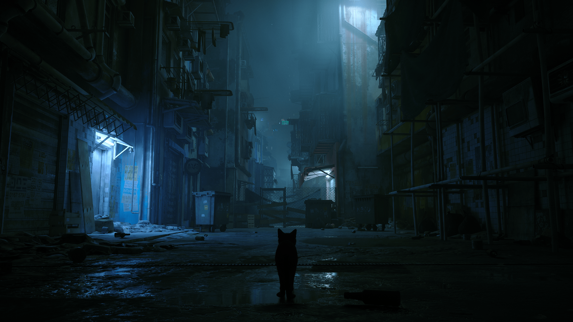 1920x1080 Stray Video Games PC Gaming Video Game Animals Wallpaper:1920x1080