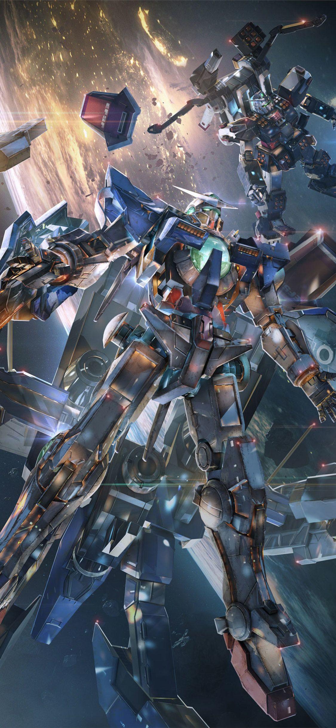 Gundam Iphone Wallpapers Top Free Gundam Iphone Backgrounds Wallpaperaccess