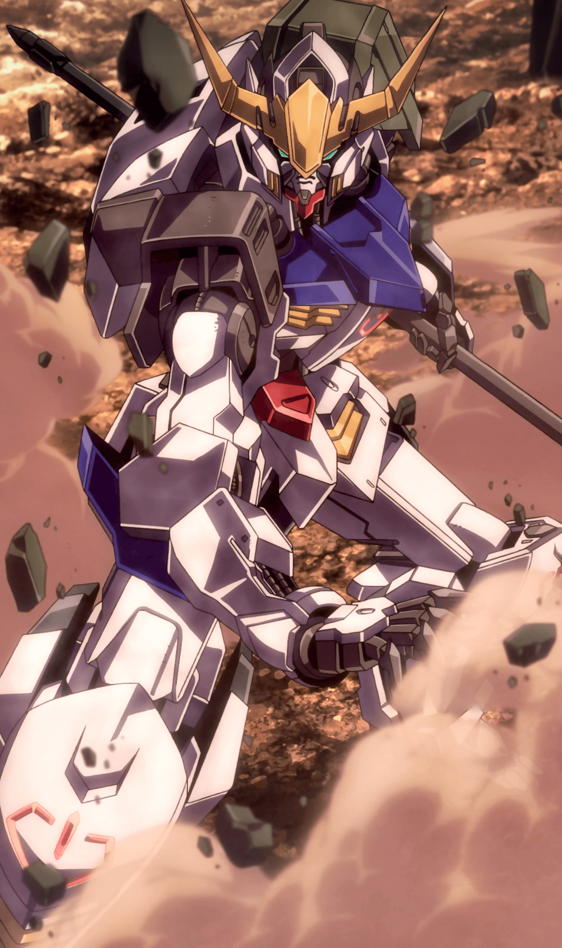 Gundam Barbatos Wallpaper Iphone ~ Gundam Barbatos Wallpaper 4k