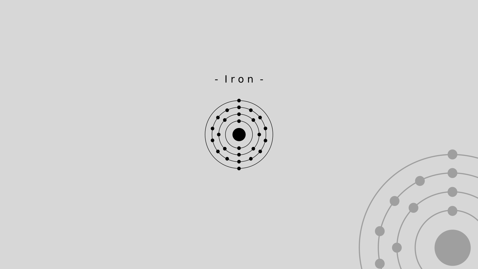 1920x1080 OC Minimalist Iron Bohr hình nền: hình nền