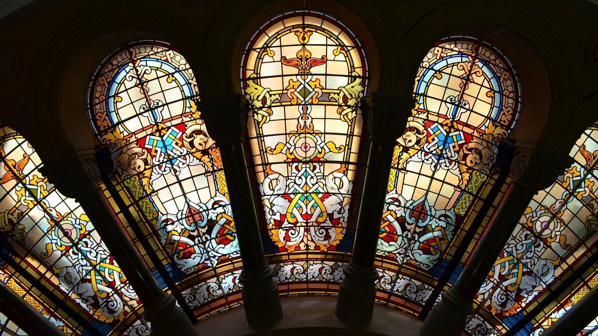 Colorful Stained Glass Wallpapers - Top Free Colorful Stained Glass ...