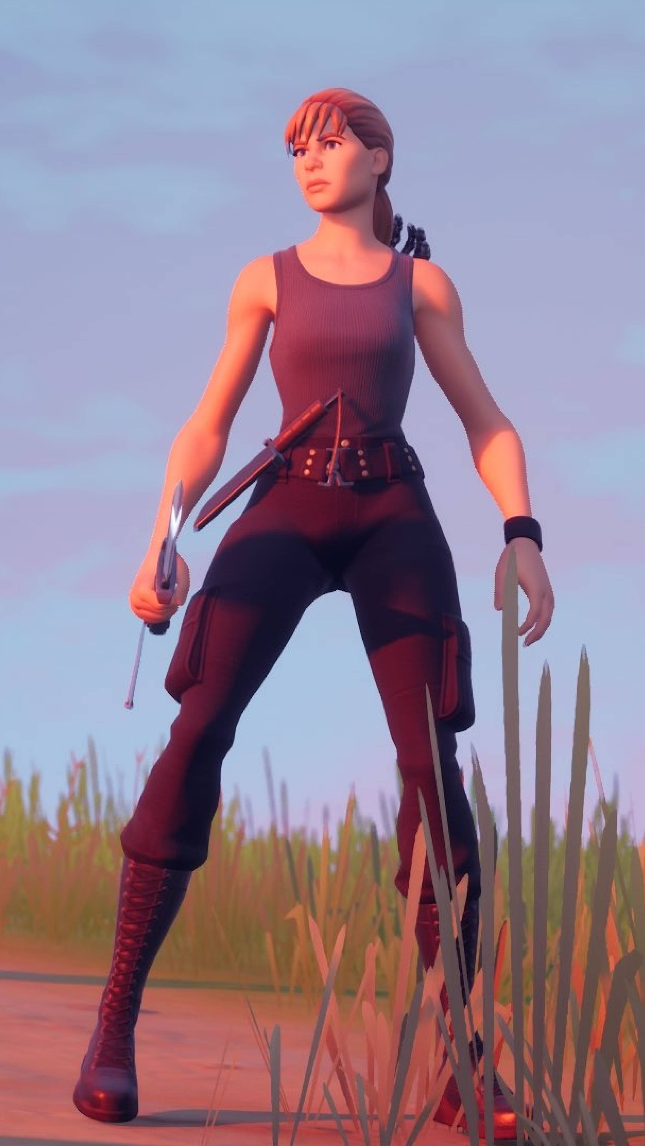 2160x3840 Fortnite Sarah Connor HD Sony Xperia X, XZ, Z5 Premium Wallpaper, HD Games 4K Wallpaper, Image, Photo and Background