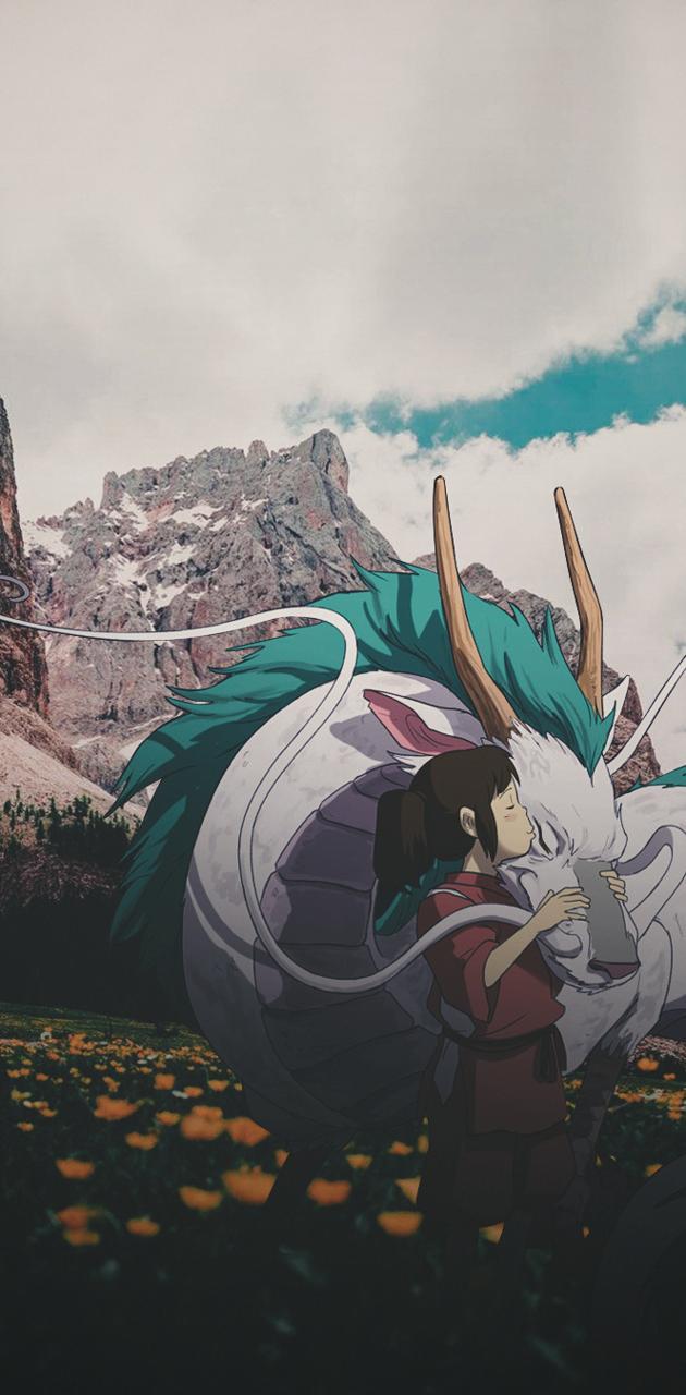 630x1280 Spirited Away wallpaper