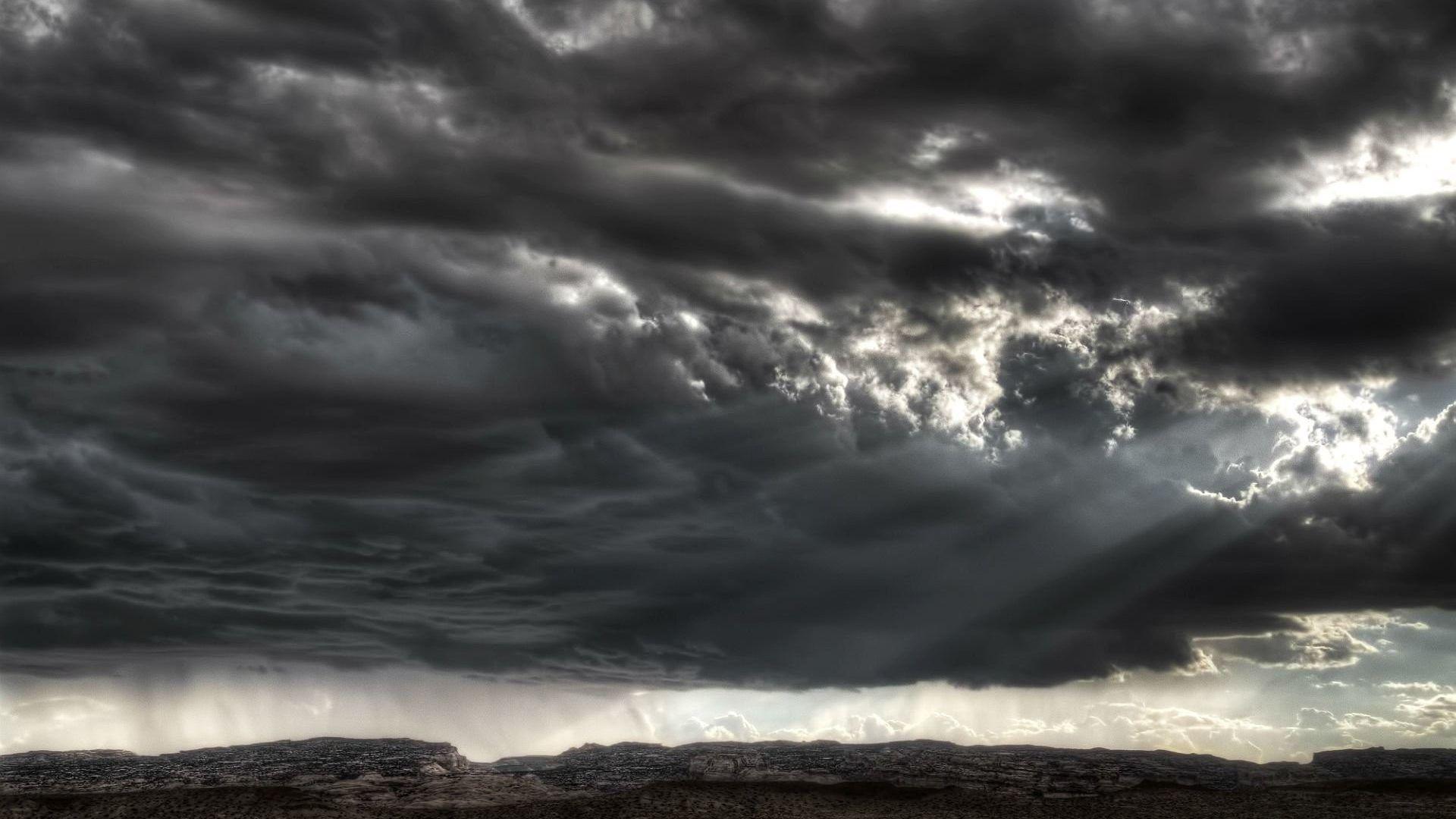 1920x1080 Rain Clouds 4k Desktop Wallpaper