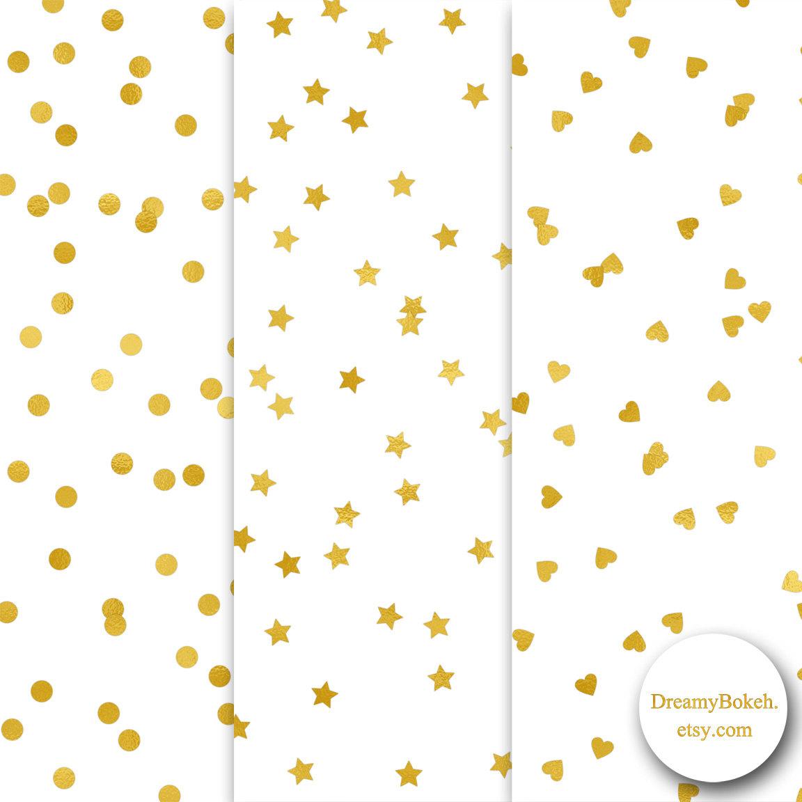 1152x1152 birthday gold confetti png