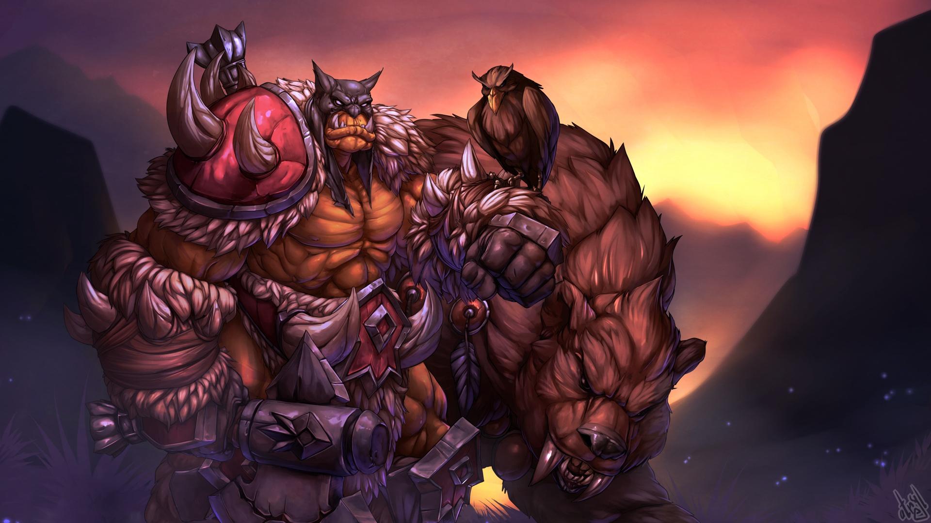 1920x1080 Rexxar (World Of Warcraft) HD Wallpaper and Background