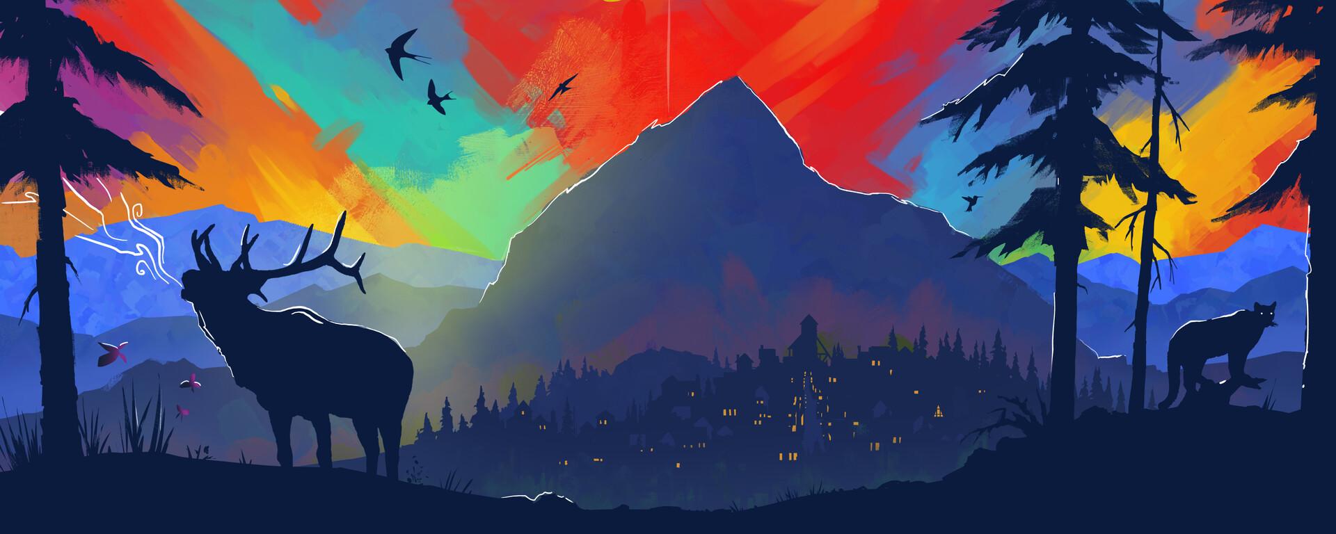 1920x768 In Game Art For Life Is Strange TRUE COLORS