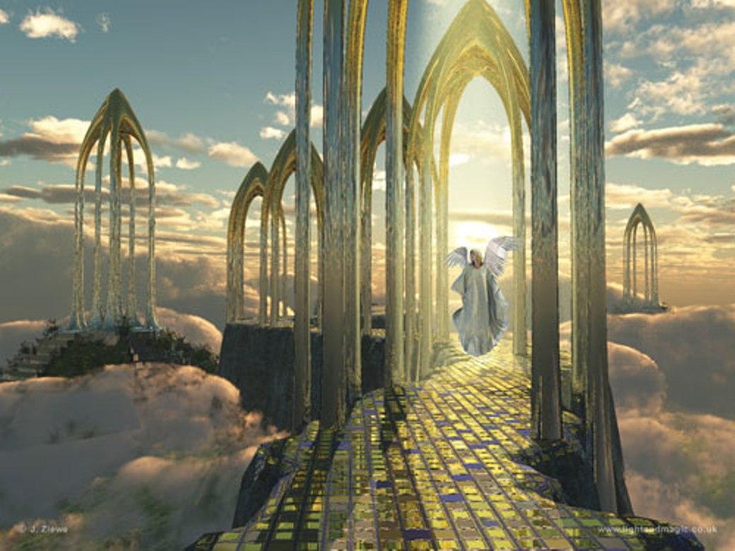 1040x780 Gates Of Heaven Wallpaper