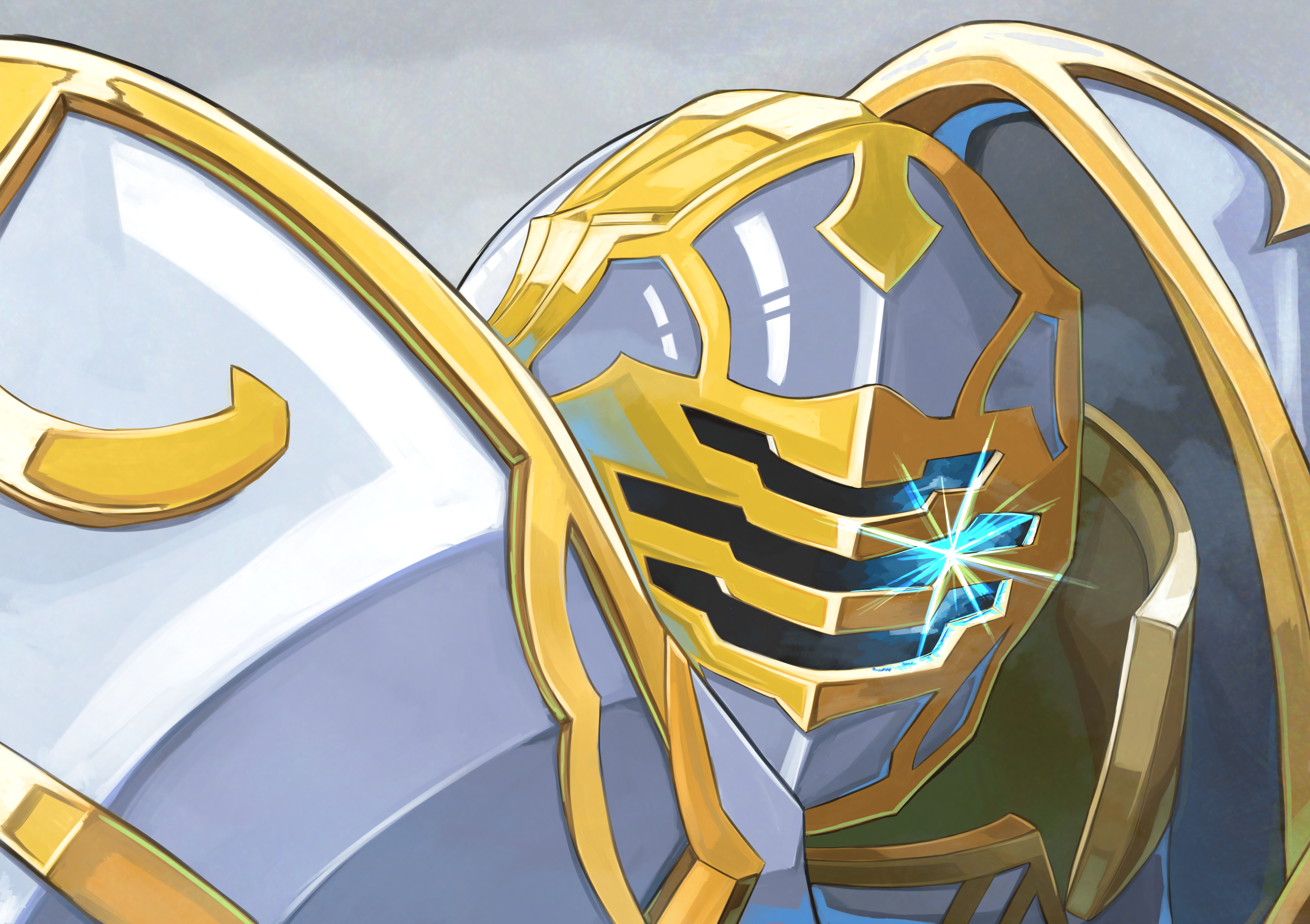 4299x3035 Skeleton Knight in Another World HD Wallpaper and Background