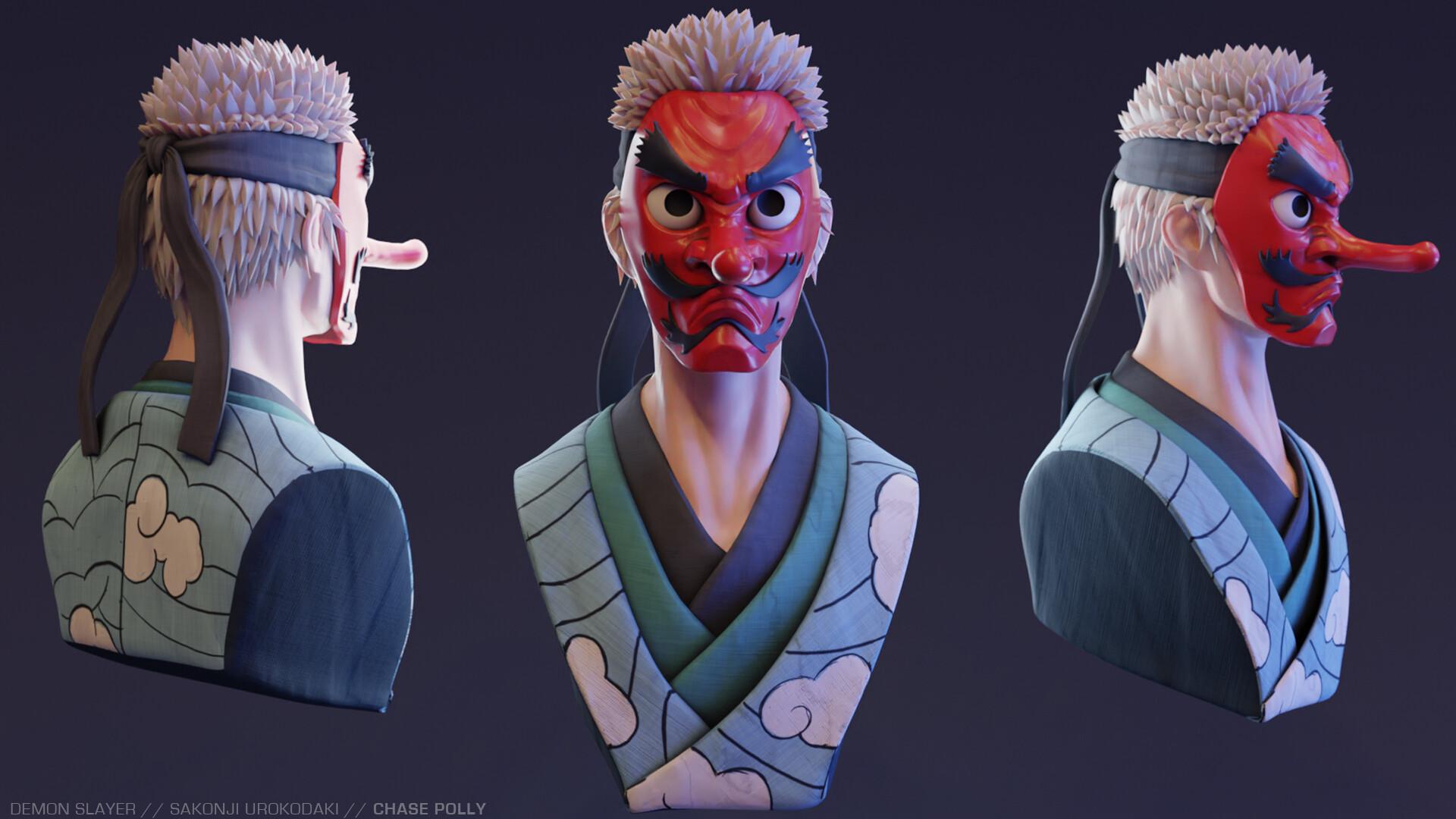 1920x1080 Demon Slayer // Sakonji Urokodaki