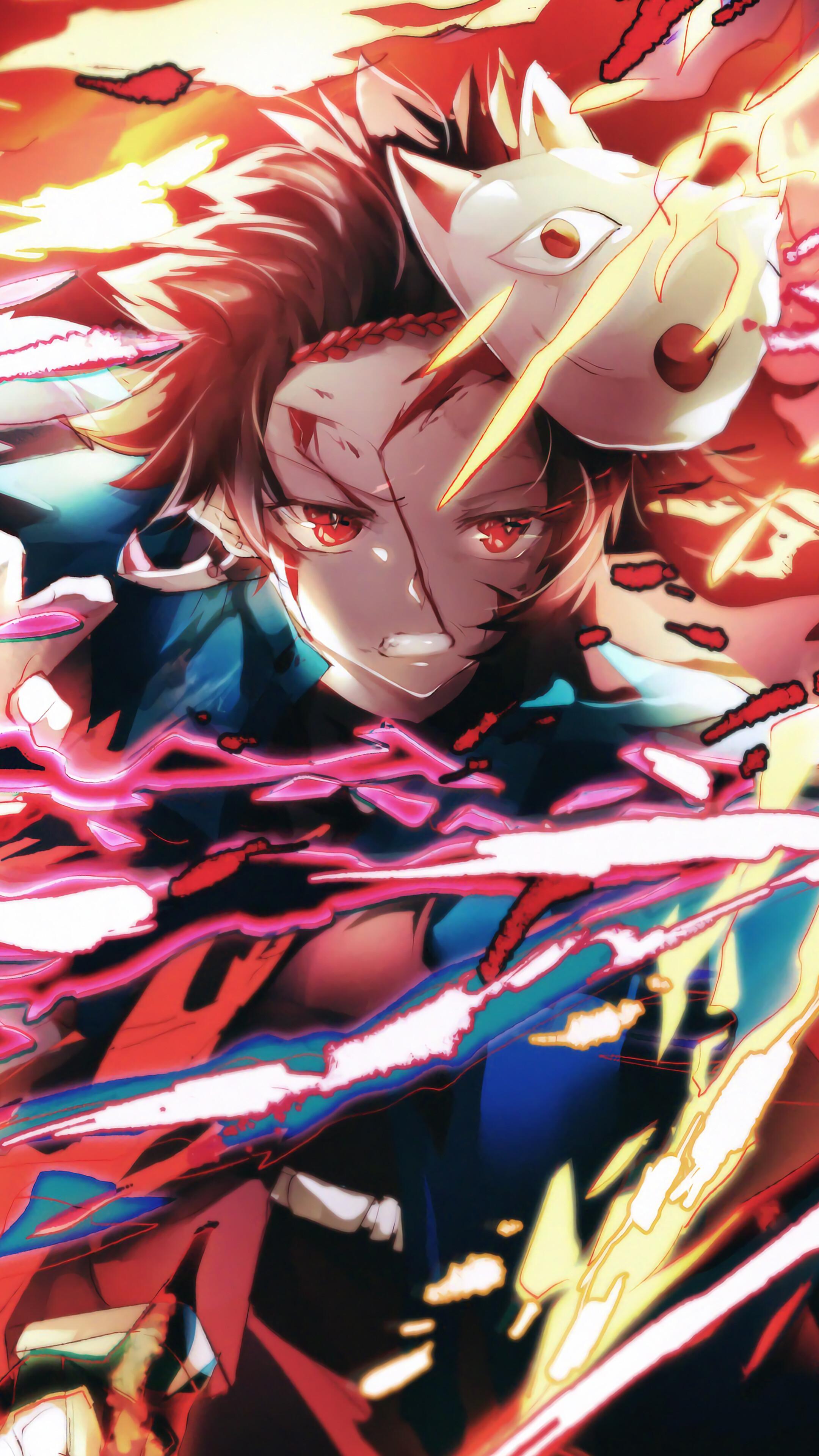 2160x3840 Sakonji Urokodaki Kimetsu No Yaiba Wallpaper