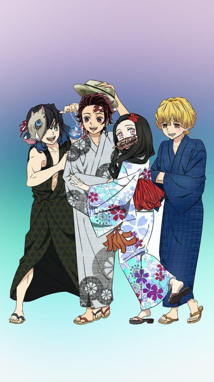 736x1309 Demon Slayer Kimetsu No Yaiba Phone Wallpaper HD Wallpaper