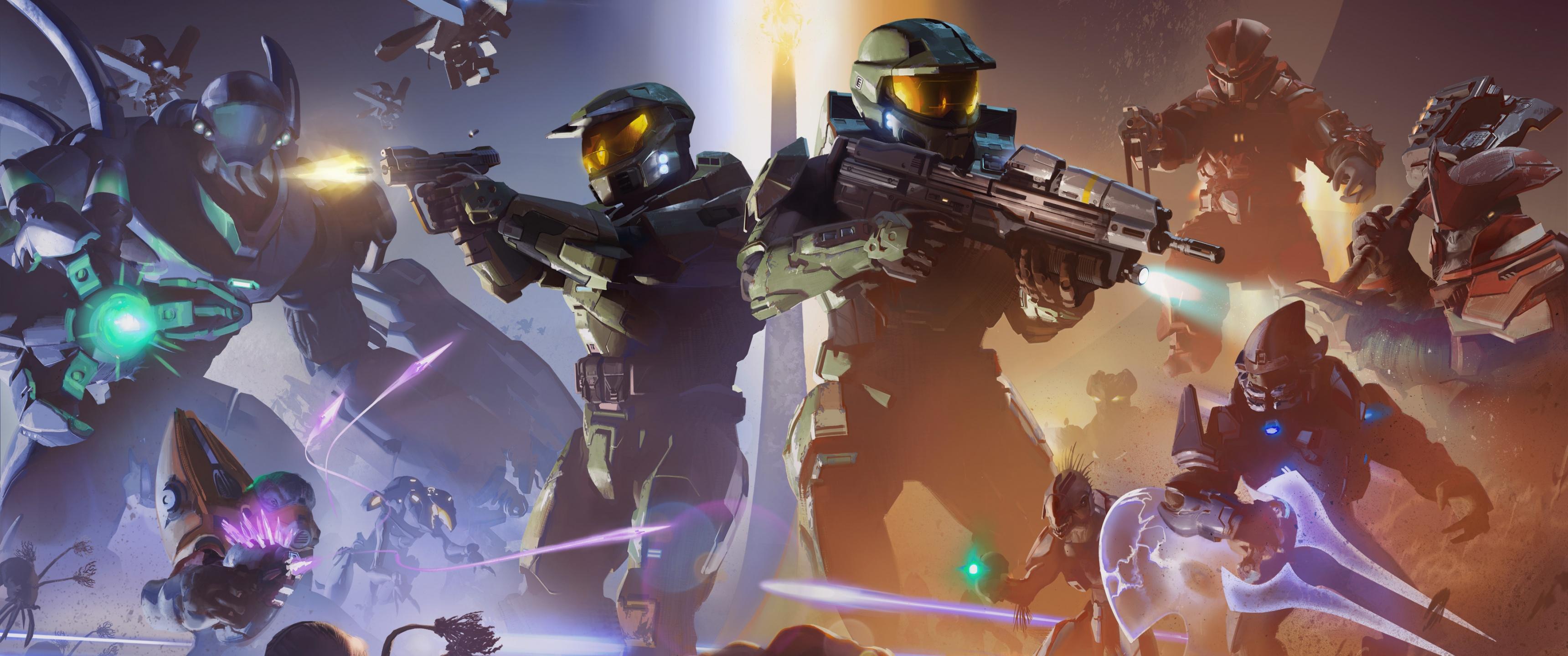 3440x1440 Halo Wallpaper 4K, Xbox, 20th Anniversary, Games