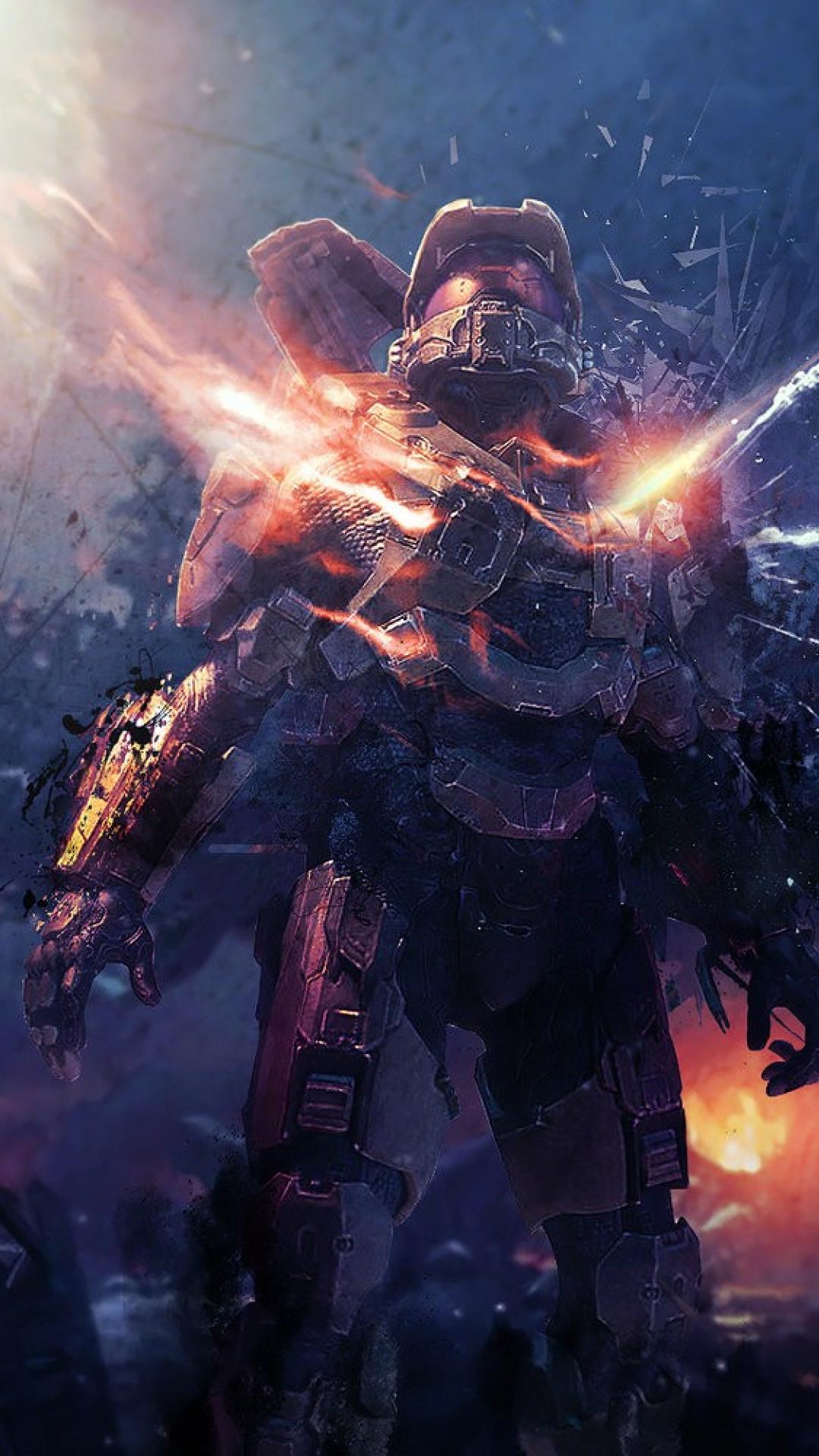 1080x1920 Halo 4k Wallpaper ultra 4k Halo Background Download