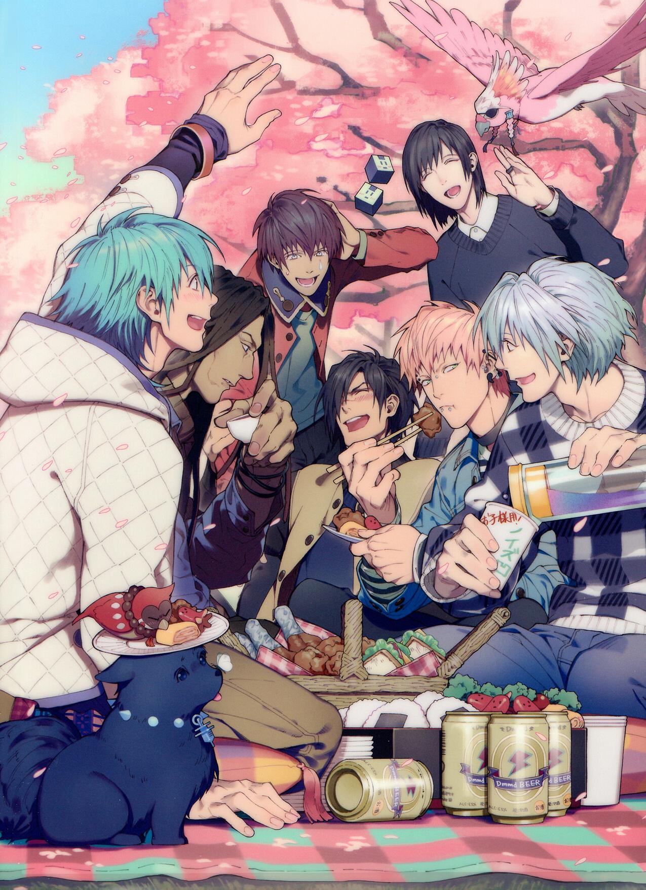 1275x1755 DRAMAtical Murder Mobile Wallpaper Anime Image Board