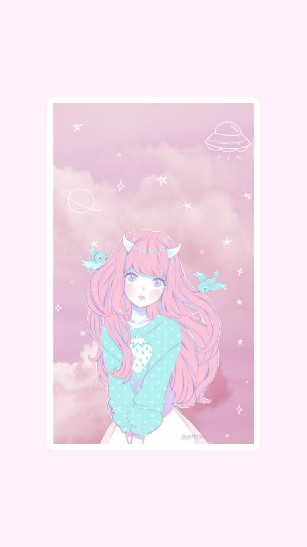 Pastel Anime Phone Wallpapers - Top Free Pastel Anime Phone Backgrounds