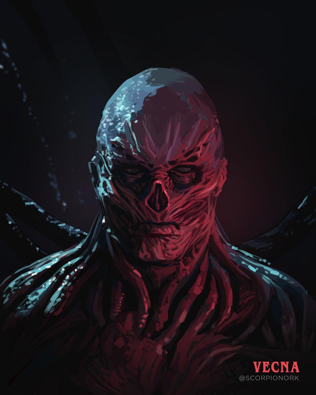 1080x1350 Vecna [Fan Art] apparently disclosed as the big bad for Stranger Things S thoughts?