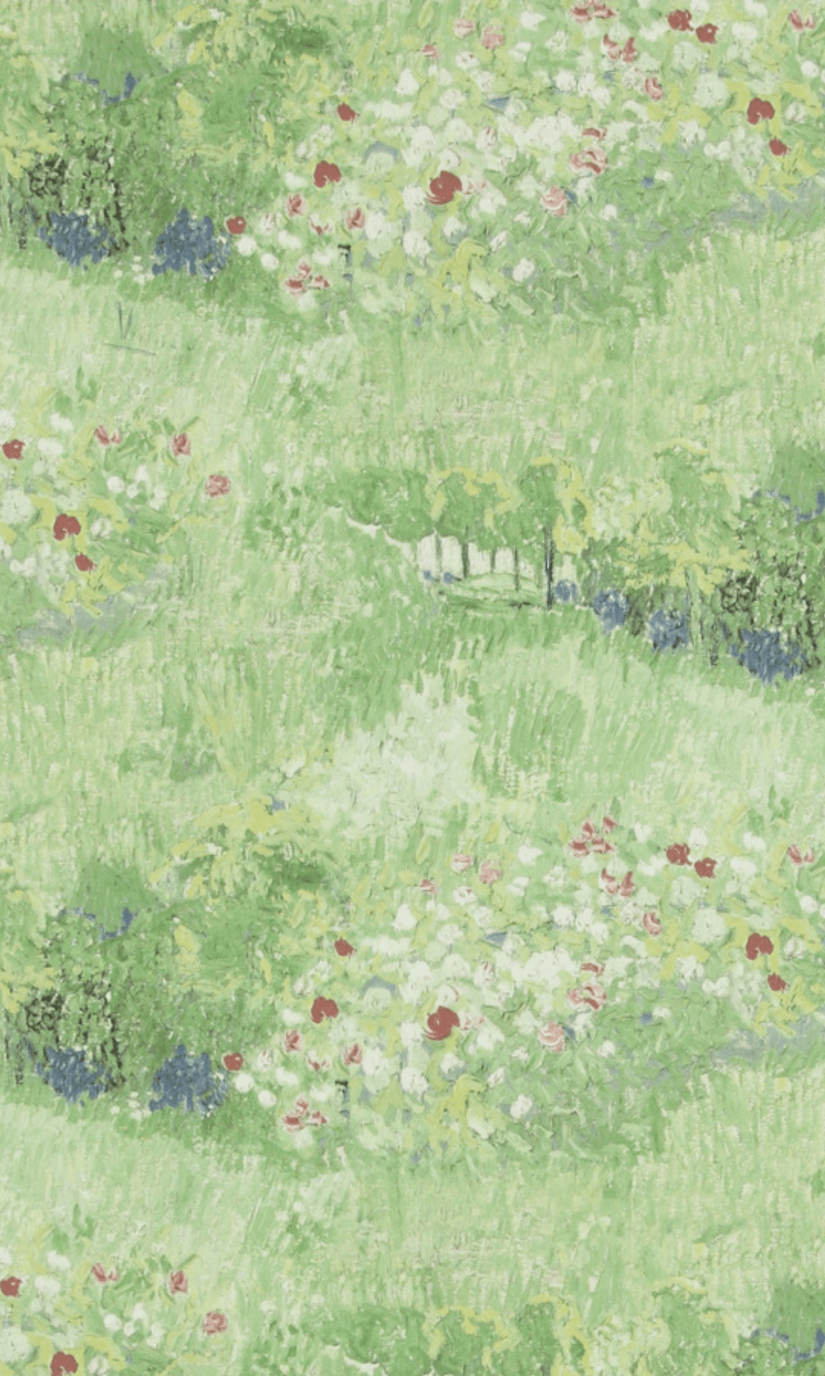 1200x2000 Green Garden Floral Wallpaper ✔️ Walls Republic US