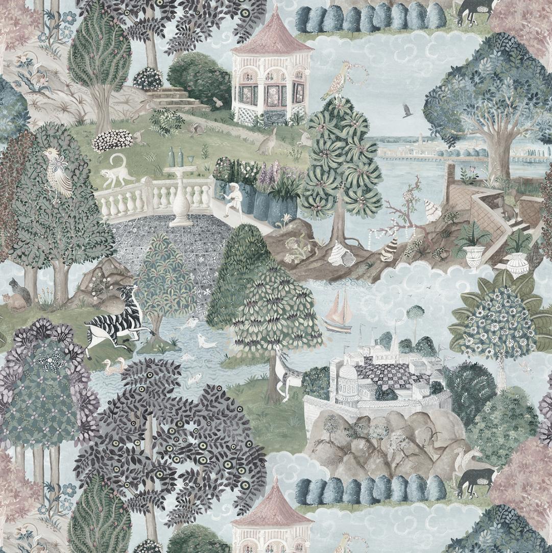 1081x1084 Emily's Garden wallpaper