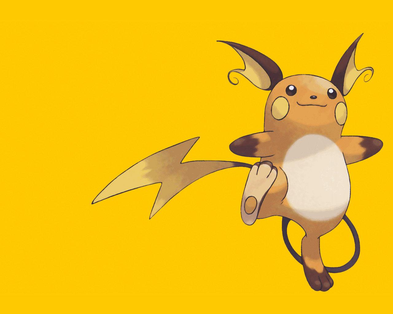1280x1024 Awesome Raichu (Pokemon) free wallpaper for HD 1280x1024 PC