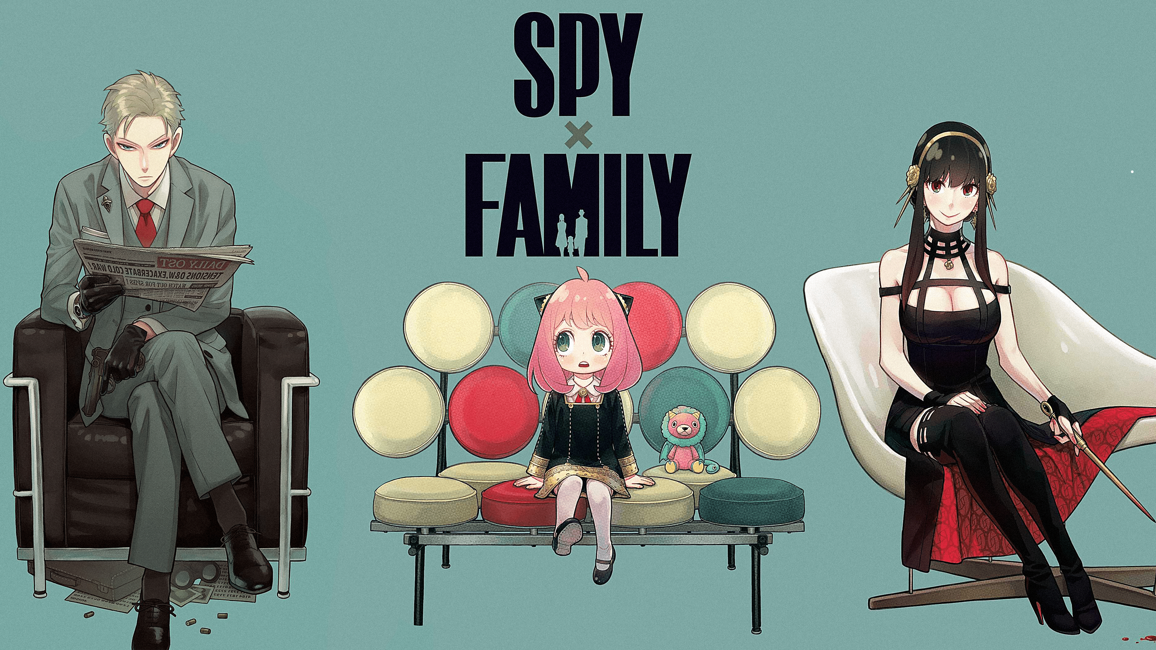 3840x2160 Spy x Family HD Wallpaper and Background