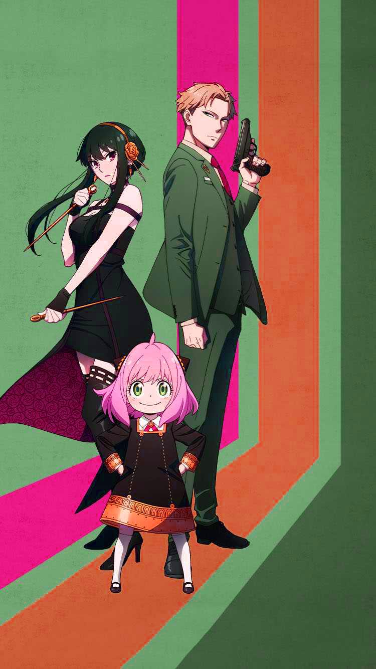 750x1334 Spy × Family Wallpaper