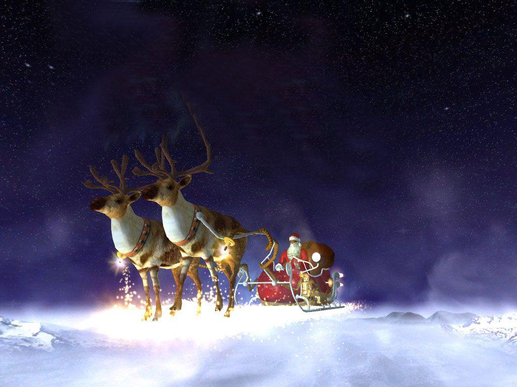 1024x768 The North Pole Christmas Screensaver