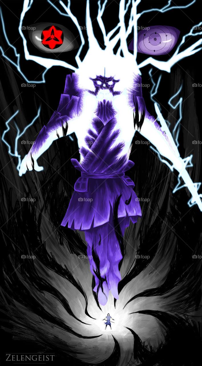 708x1280 Sasuke Susanoo Wallpaper HD