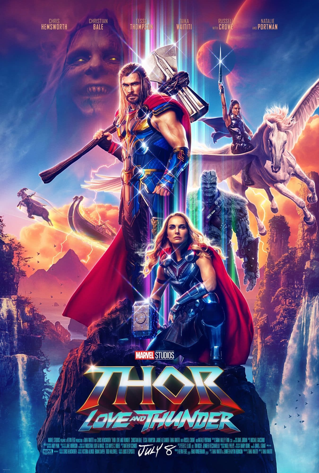 1350x2000 Thor: Love and Thunder New High Quality Image