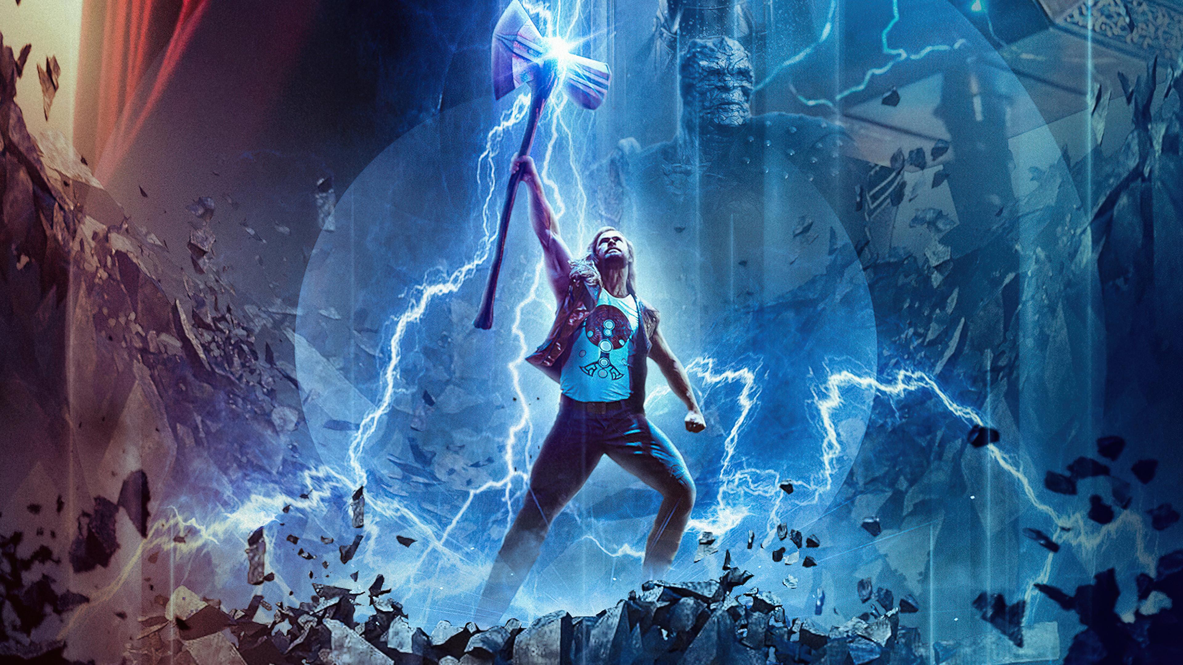 3840x2160 Thor Love And Thunder 4k Wallpaper, HD