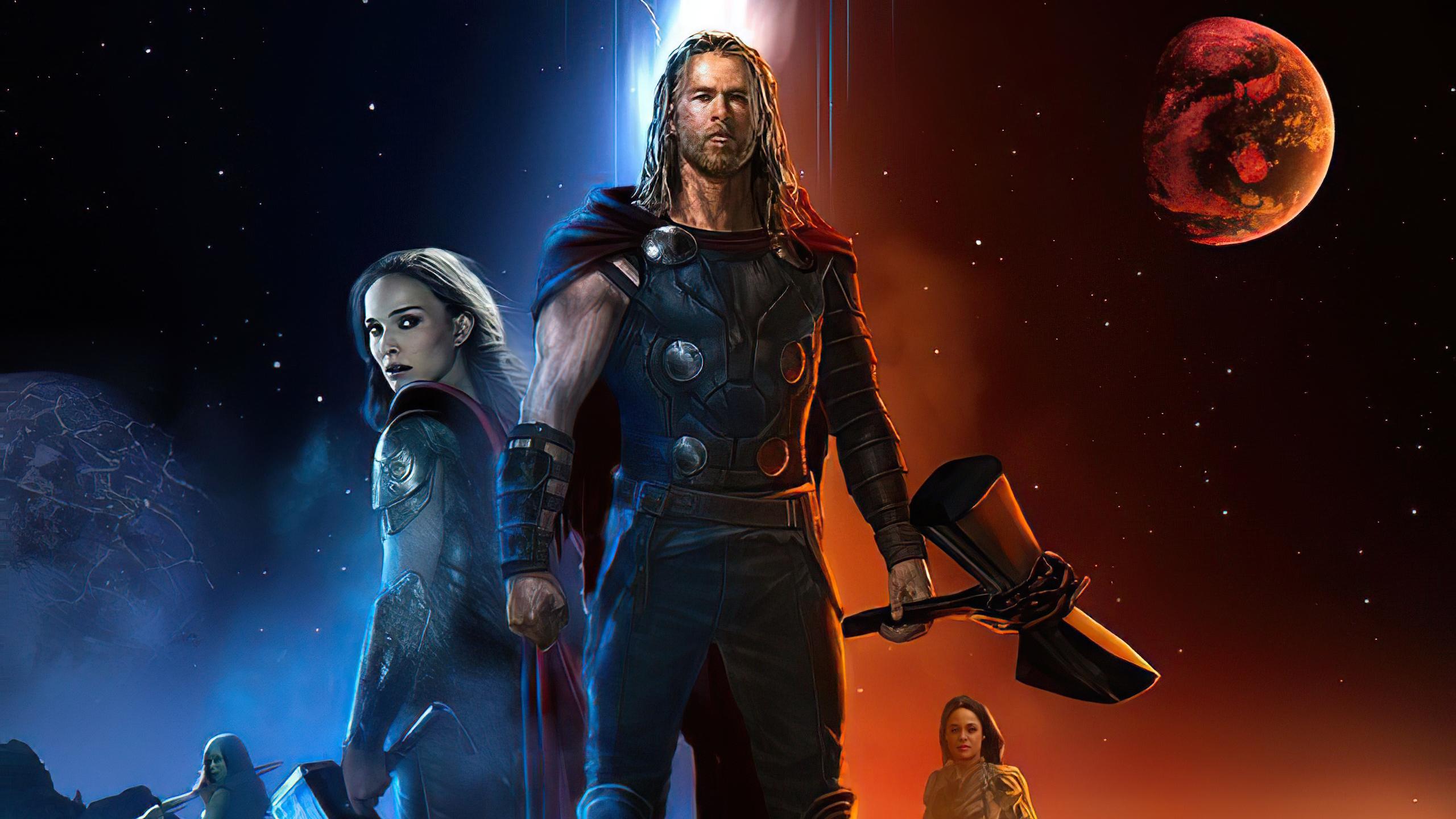 2560x1440 Thor Love And Thunder 2021 Movie Art, HD Superheroes, 4k Wallpaper, Image, Background, Photo and Picture