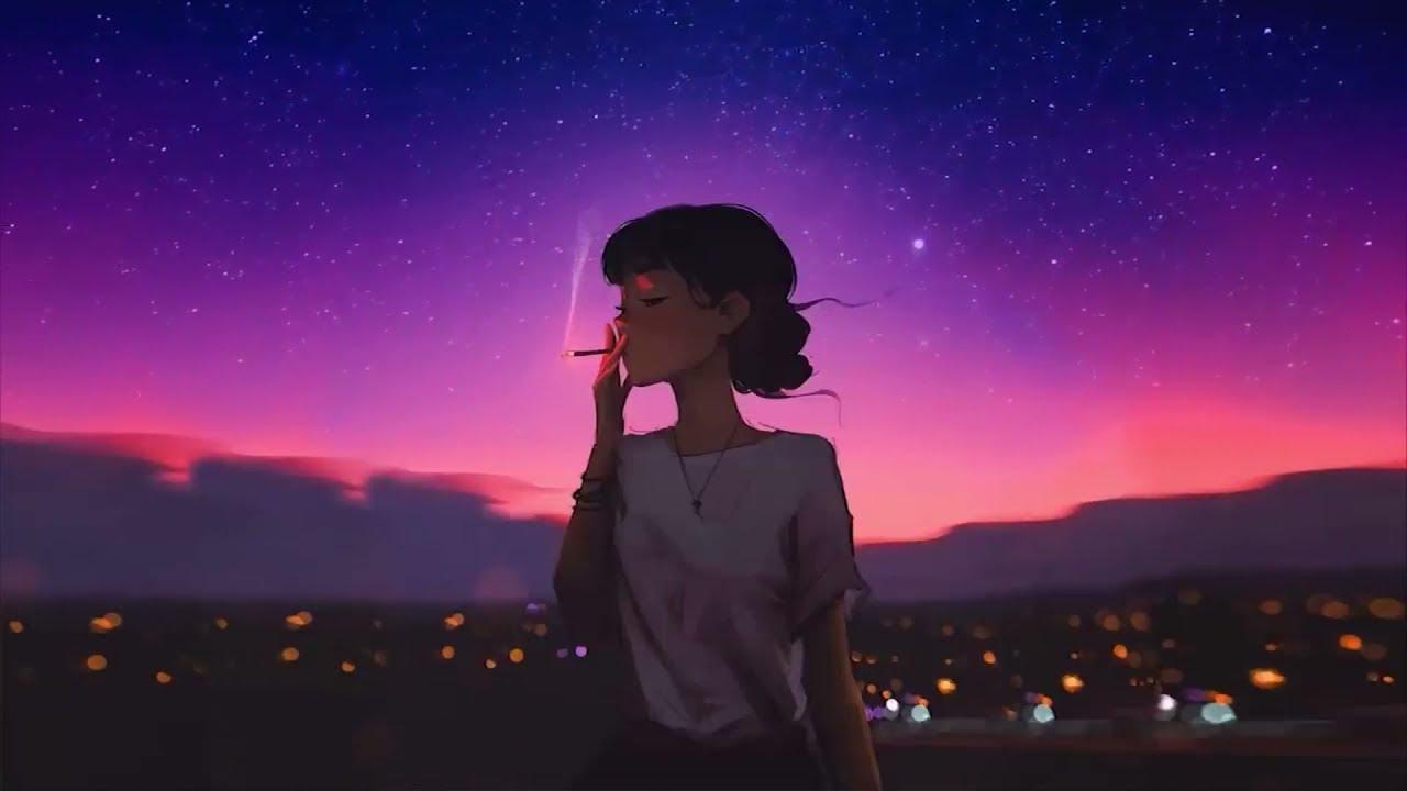1280x720 Girl Smoking Lofi Hip Hop Mix Beats To Relax Study To Cozy Lofi