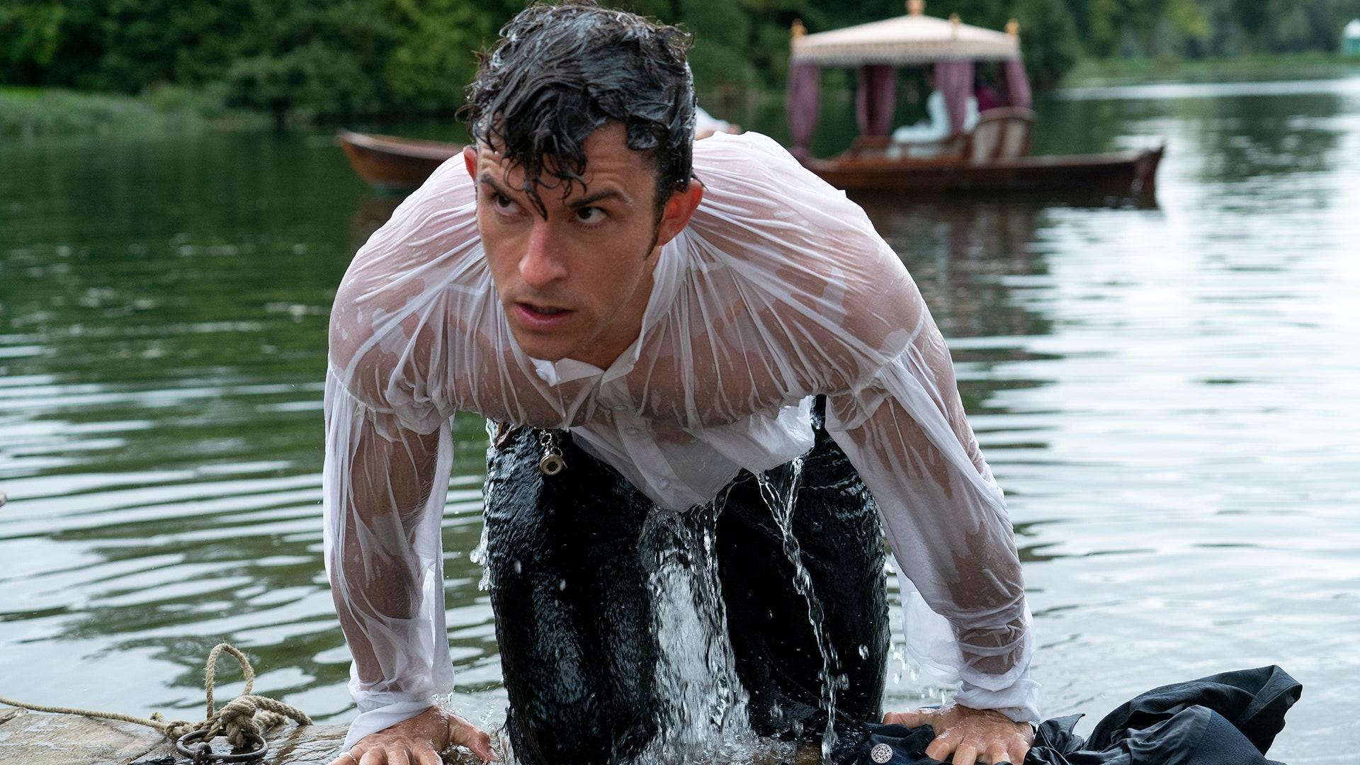 1920x1080 Bridgerton season 2 continues the legacy of the period drama's wet shirt man