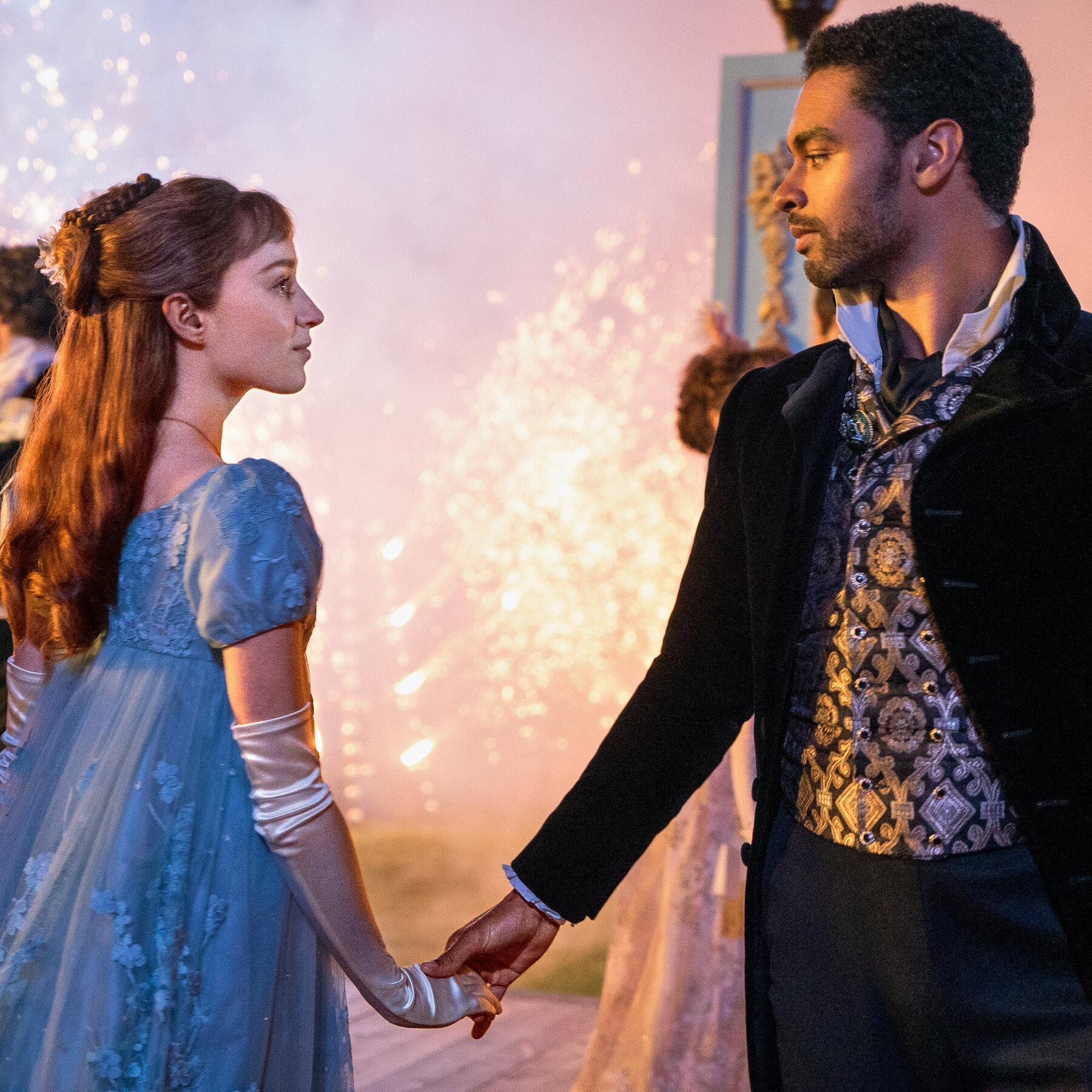1800x1800 Review: 'Bridgerton' Is a Sparkly Period Piece With a Difference
