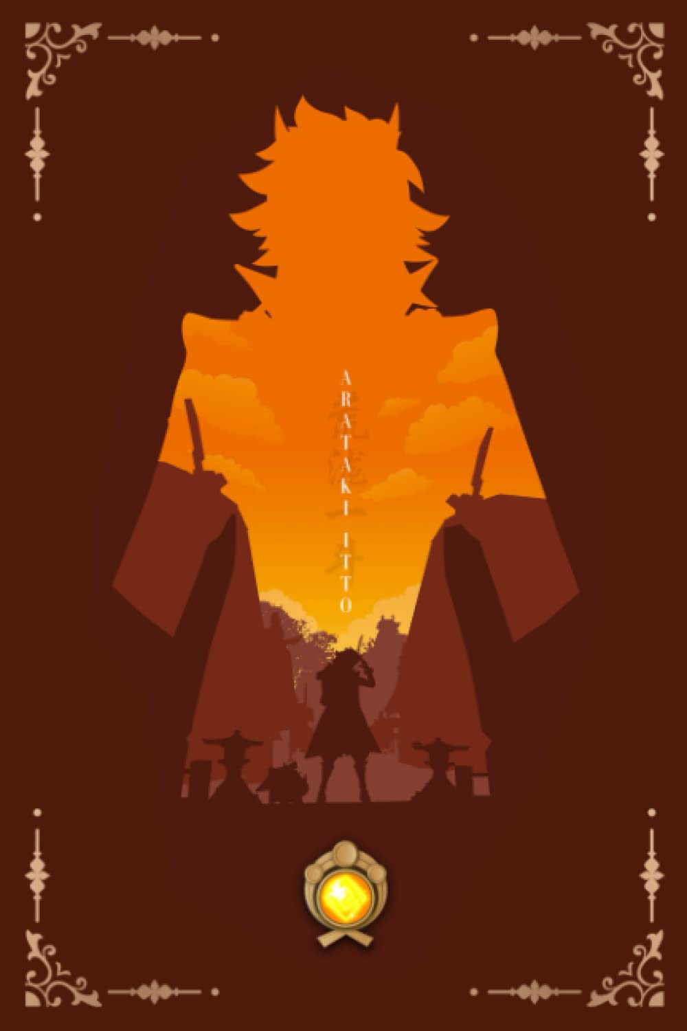 1000x1500 Genshin Impact Arataki Itto Notebook: Itto Notebook Genshin Impact Anime, Minimalist Genshin Impact Composition Primary Book for Genshin Lovers!: Genshin Impact Itto Notebook: PUBLISHIG, GNSHN: 9798791506177: Books