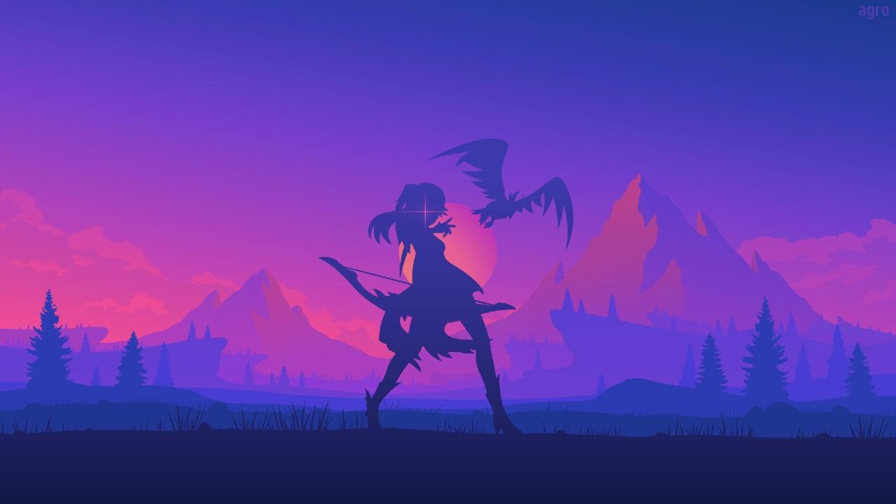 1280x720 Genshin Impact Artist Creates Jaw Dropping Character Wallpaper