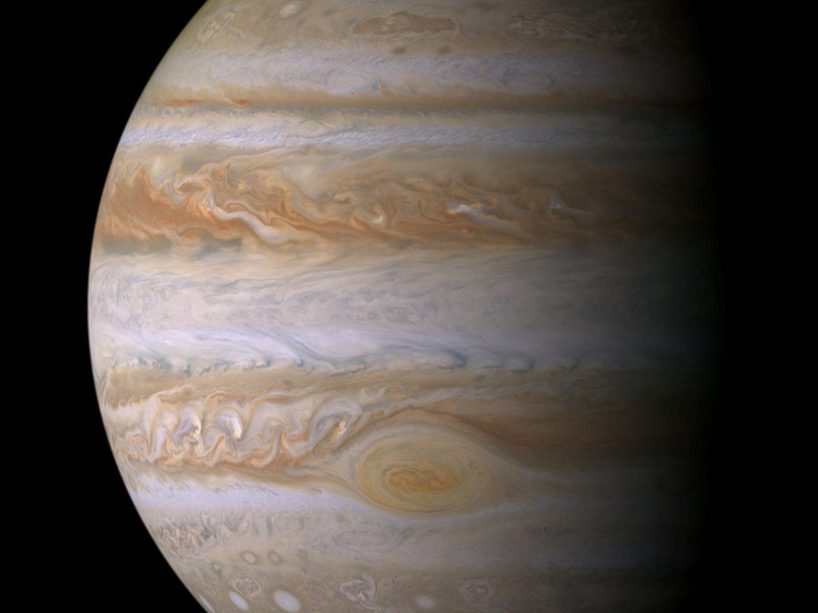 1600x1200 Space Image. Cassini Jupiter Portrait